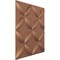 Ekena Millwork 19 5/8in. W x 19 5/8in. H Wallflower EnduraWall Decorative 3D Wall Panel Covers 2.67 Sq. Ft. WP20X20WACAC - alternate 2